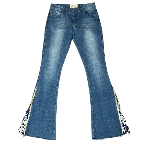 White Crow Denim - White Crow Flared Leg Indie Boho Jeans Size 27